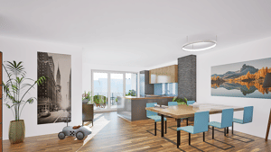Stilvolle 4-Zimmer-Neubauwohnung in Köln-Ehrenfeld - Erstbezug mit 112 m²