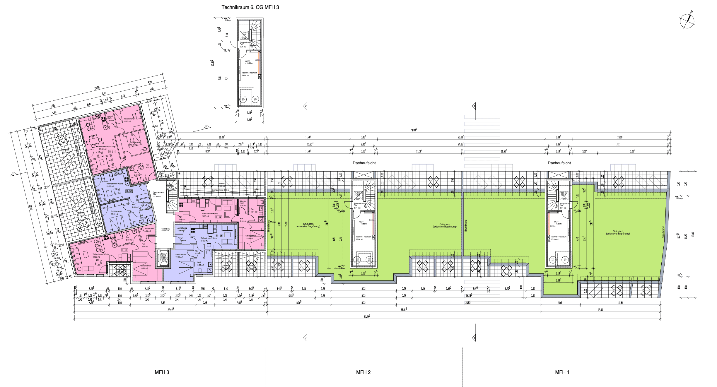 WE19 I Moderne 2-Zimmer Wohnung im Schulenburger Stadtquartier – Hannover – Vorschaubild 9