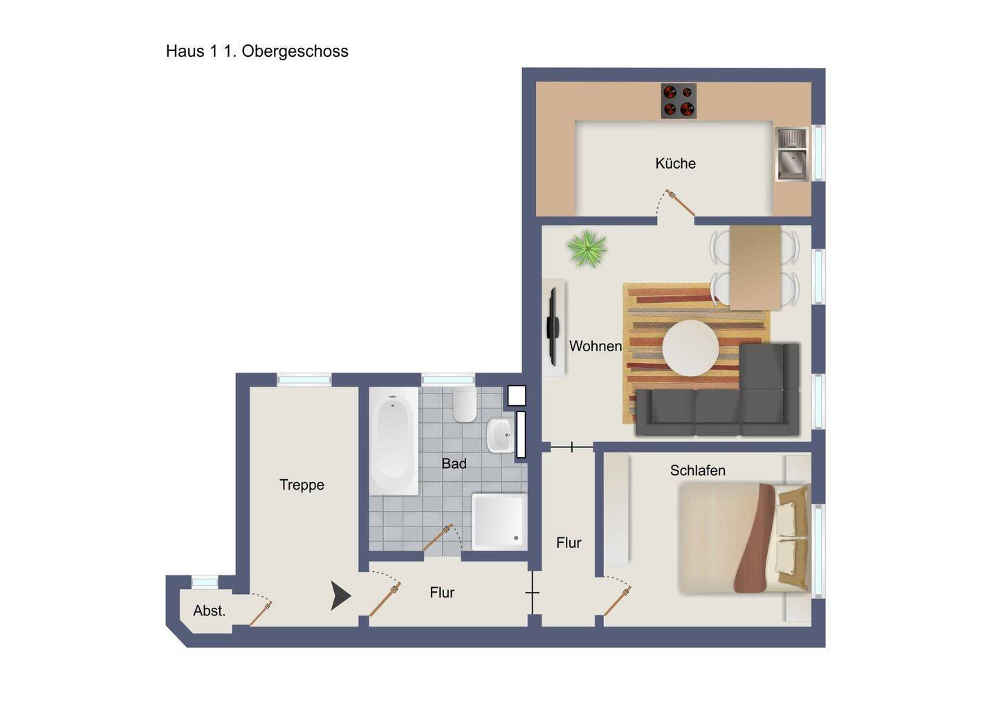 Mehrfamilienhausanlage in urbaner Lage – Darmstadt – Vorschaubild 3