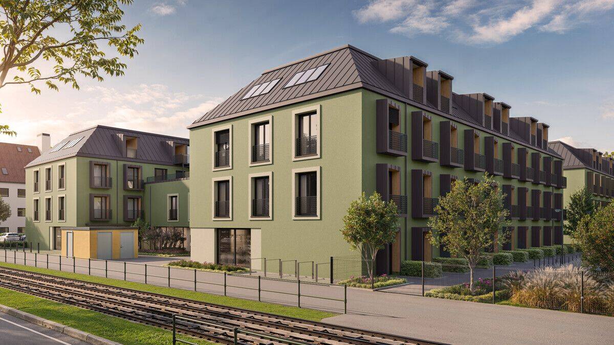 Möbliertes Neubau-Apartment (1. OG) mit Balkon für Studenten & Azubis - direkt an der Uni Augsburg! – Augsburg – Vorschaubild 9