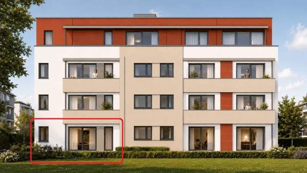 Erdgeschosswohnung in 76646 Bruchsal mit 85 m² kaufen