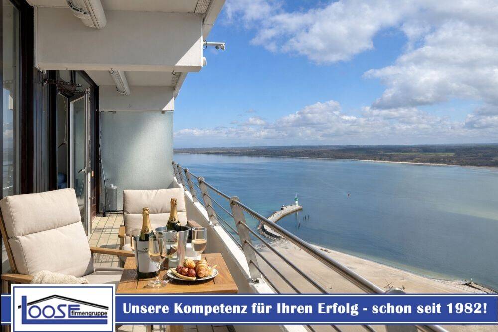 Stilvolle Wohnung mit hochwertiger Ausstattung und Meerblick in Travemünde.