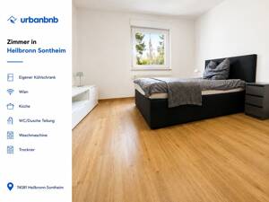 Möbliertes WG-Zimmer in Heilbronn: Flexibles Wohnen auf Zeit ab 1Monat