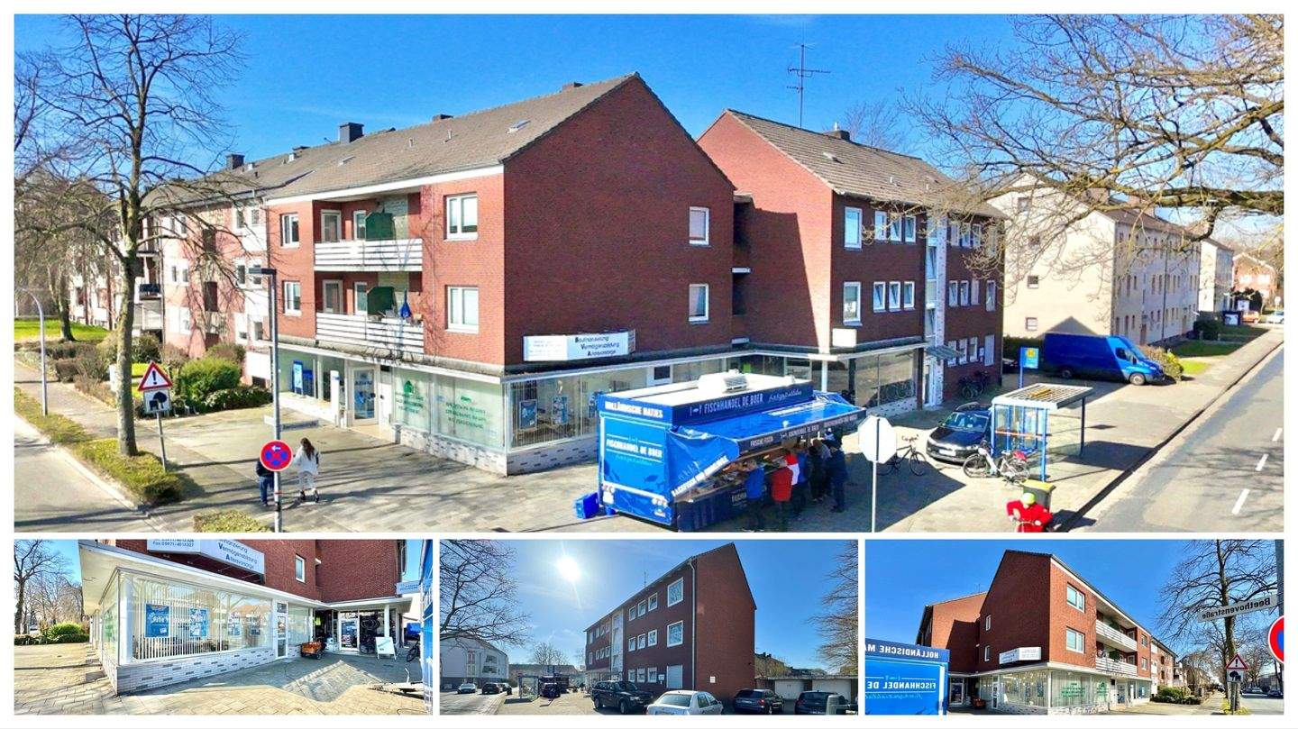 MFH mit Gewerbe in Rheine - Top-Lage, 6,79 % Rendite, Faktor 14,7 – Rheine – Bild 1 von 9