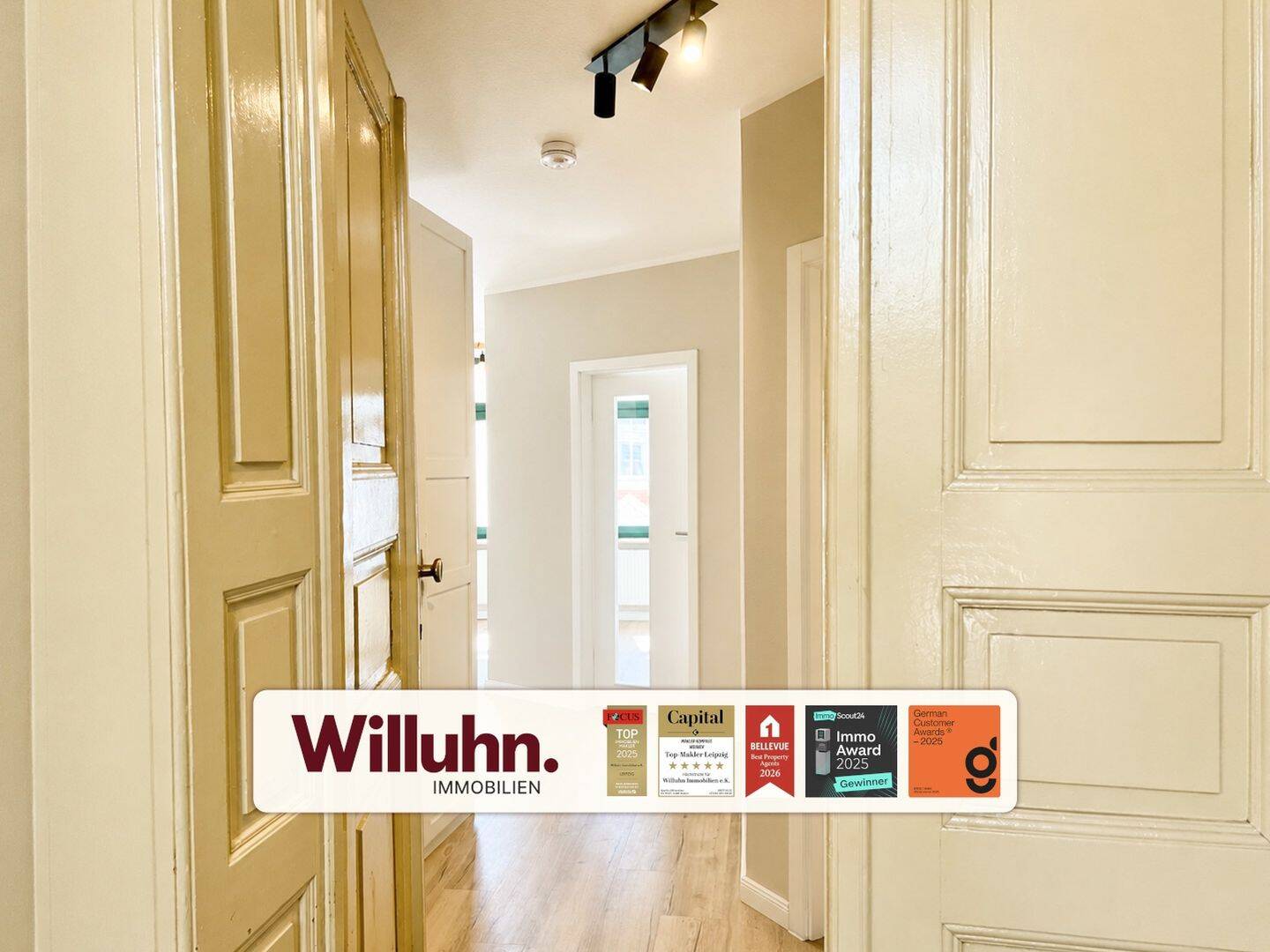 Bezugsfrei | 2022 hochwertig modernisiert | 1Zi. Wohnung Gohlis-Süd