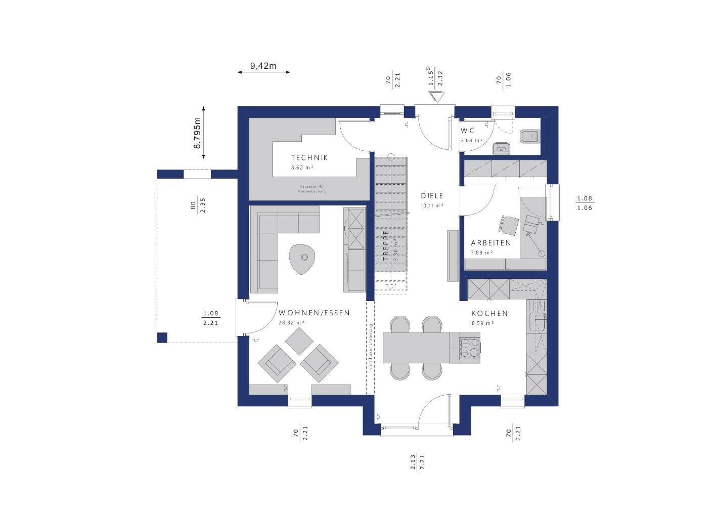 Bien-Zenker Stadtvilla: Ihr Traumhaus in perfekter Lage – Magdeburg – Vorschaubild 5
