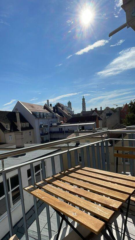*NUR* Für Studenten - 1 Zimmerwohnung mitten in der Stadt – Augsburg – Vorschaubild 2