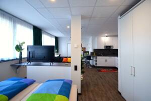 Schönes 1-Zimmer-Penthouse-Apartment, komfortabel & bequem ausgestattet, Innenstadt Offenbach – 63065 Offenbach am Main – Vorschaubild 5