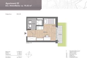 SUMMER DEAL: Vermietetes Studentenapartment mit guter Anbindung: 1-Zimmer-Apartment - WE 04 – 81549 München – Vorschaubild 2