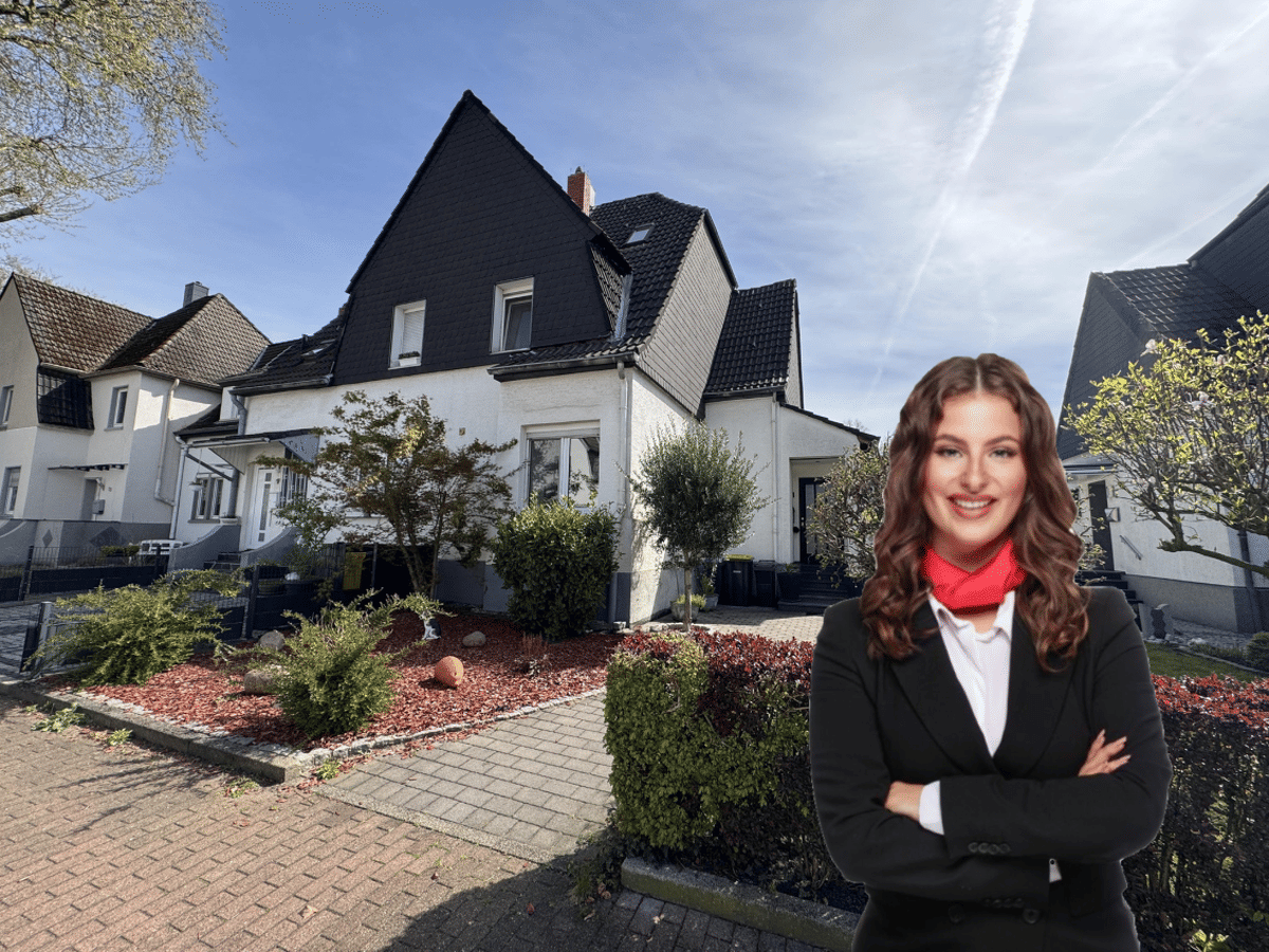 Charmantes Reihenendhaus in ruhiger, familienfreundlicher Lage – 45891 Gelsenkirchen – Bild 1 von 9