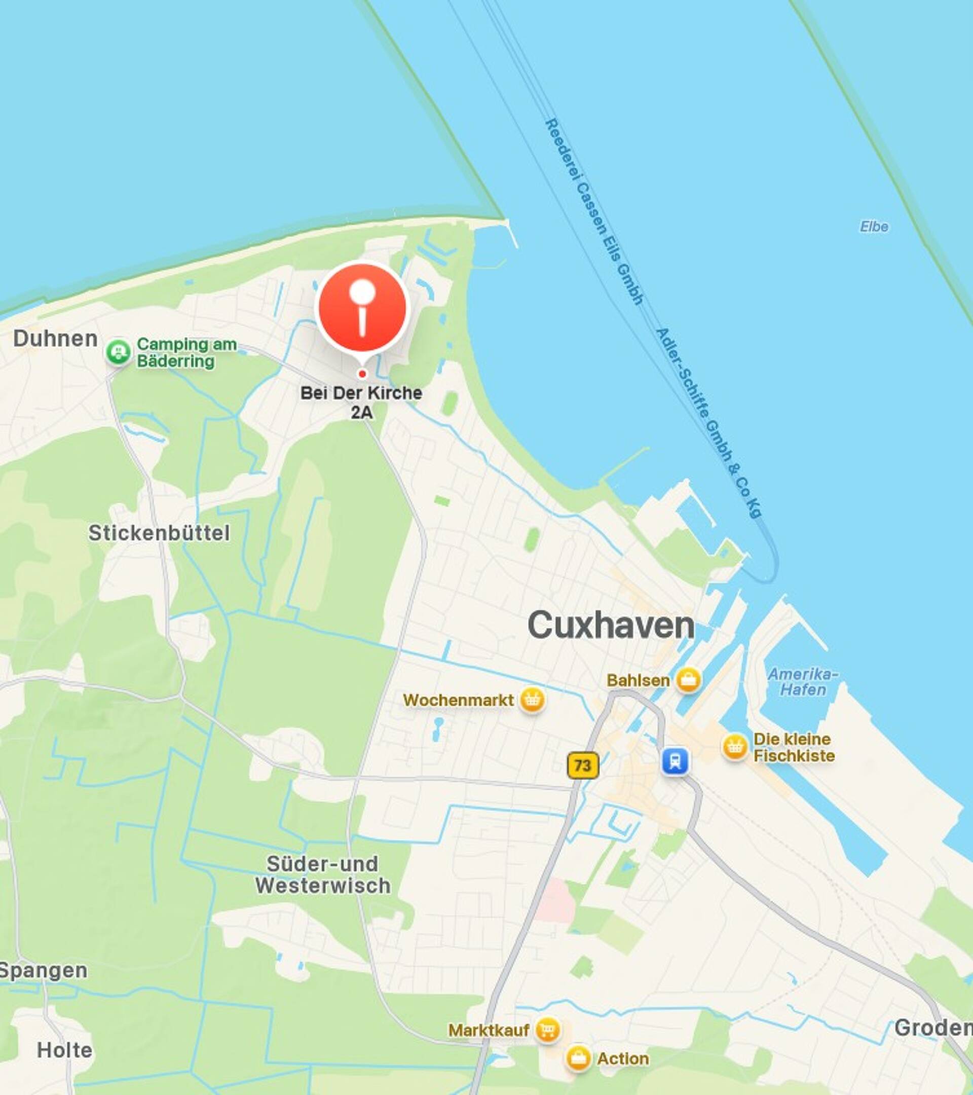 Etagenwohnung in 27476 Cuxhaven mit 60 m² kaufen