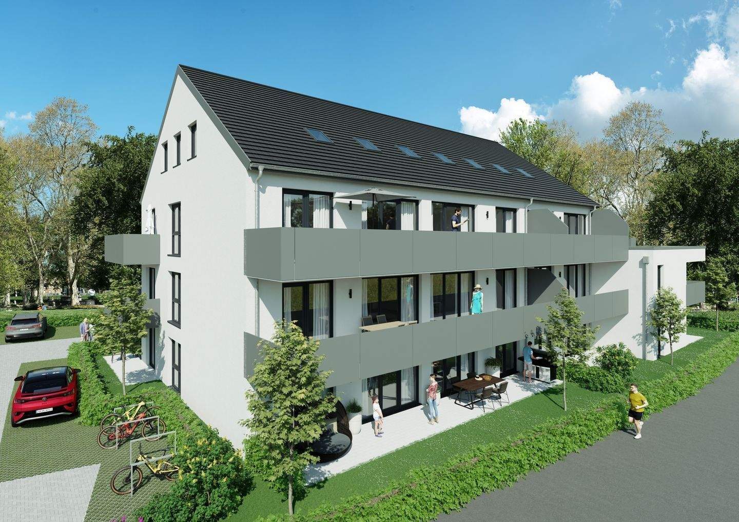 Wohnen im Lessingquartier - 2 Zimmer-Wohnung mit großzügigem Balkon – Hamm – Vorschaubild 5
