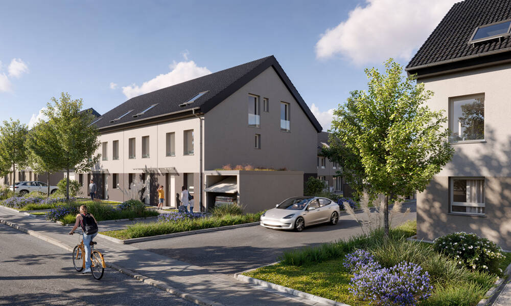 KfW-40-NH (QNG) Reihenhaus mit Sonder-AfA 5+5 % / KfW-Förderung in Leipzig-Probstheida – Leipzig – Vorschaubild 3