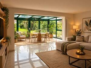 Exklusive 2 Zimmer Wohnung für Gartenliebhaber