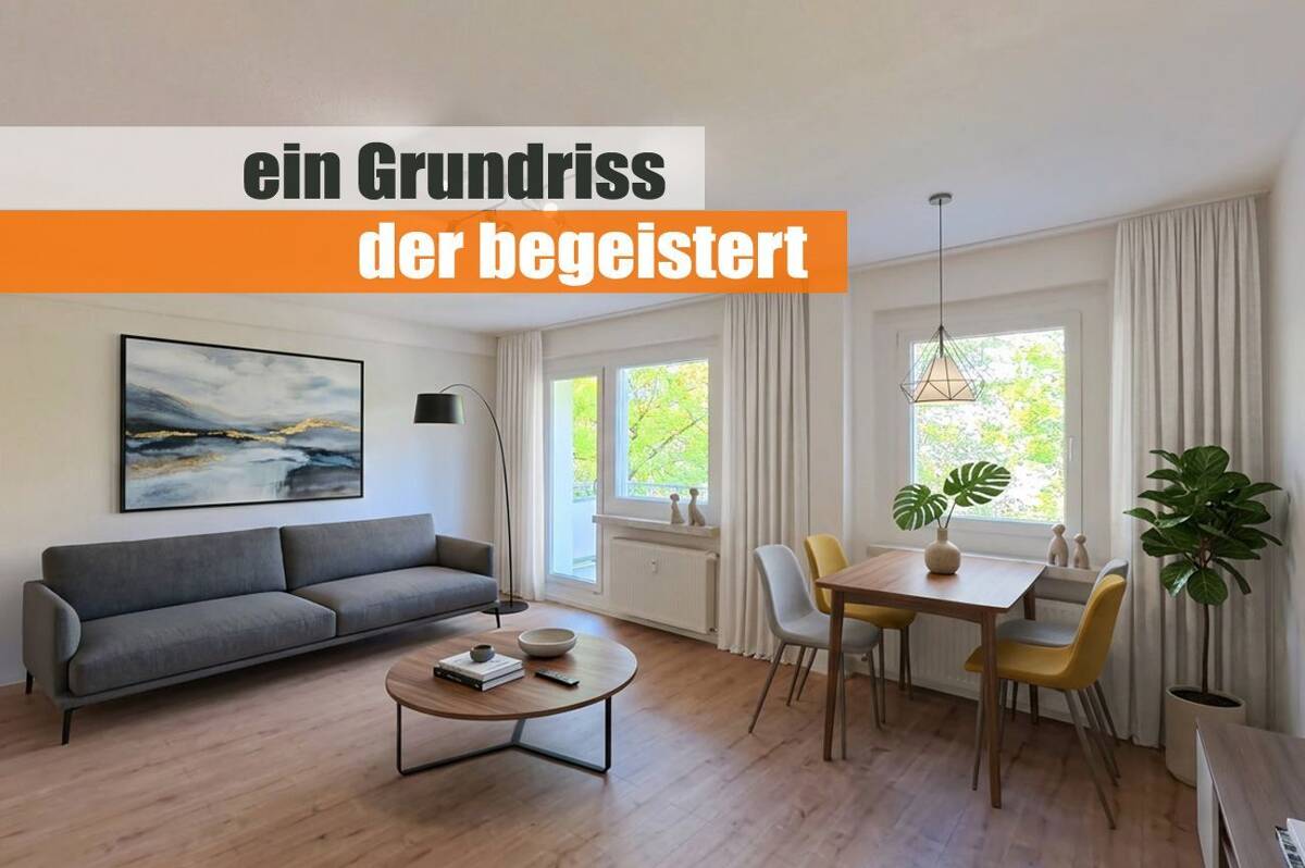 Entdecke modernes Wohnen mit einem Grundriss, der begeistert! – 9126 Chemnitz – Bild 1 von 9