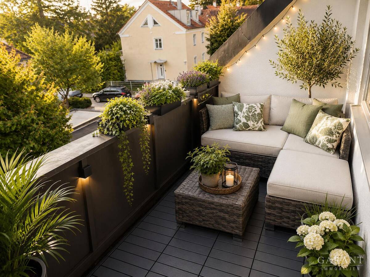 Charmante Maisonette mit Studio, Dachterrasse und späterer Eigennutzungsmöglichkeit – 81476 München – Bild 1 von 9