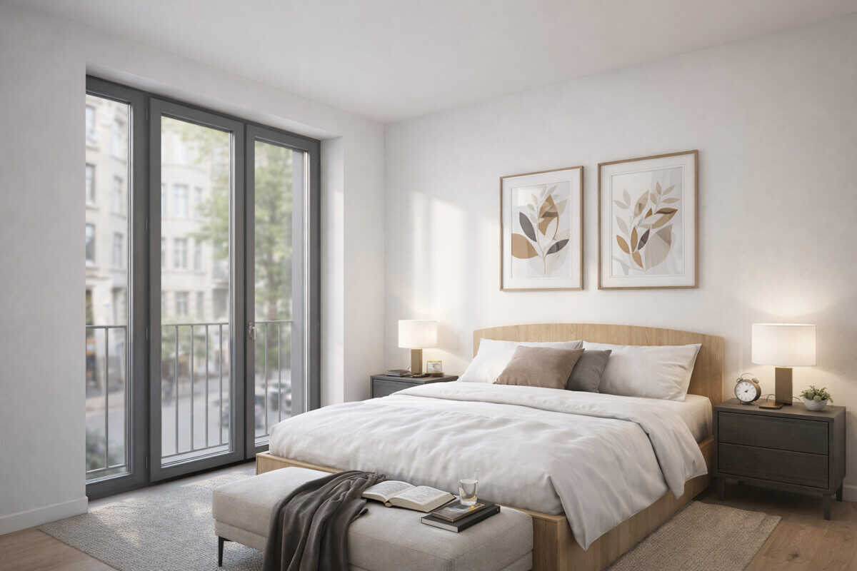 SCHÖNEBERG / KREUZBERG: BESTE LAGE: ERSTBEZUG im LUXUS Neubau: 2-Zimmer-Whg + 2 Bäder und Balkon – Berlin – Vorschaubild 7
