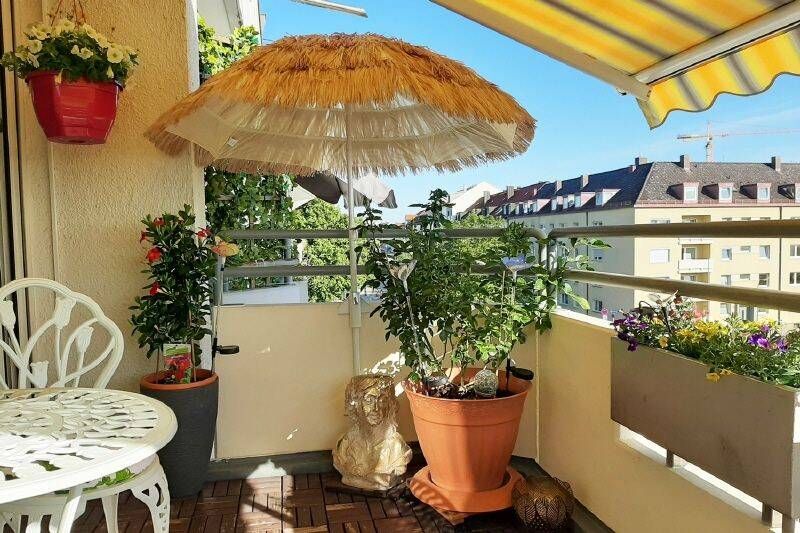 Ein Platz an der Sonne - Charmante 3-Zimmer-Wohnung mit Balkon und Weitblick!