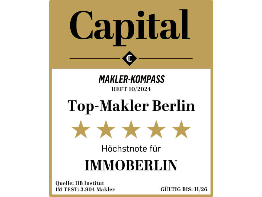 IMMOBERLIN.DE - Angenehme Altbauwohnung mit Loggia in gefragter Kiezlage – Berlin – Vorschaubild 8
