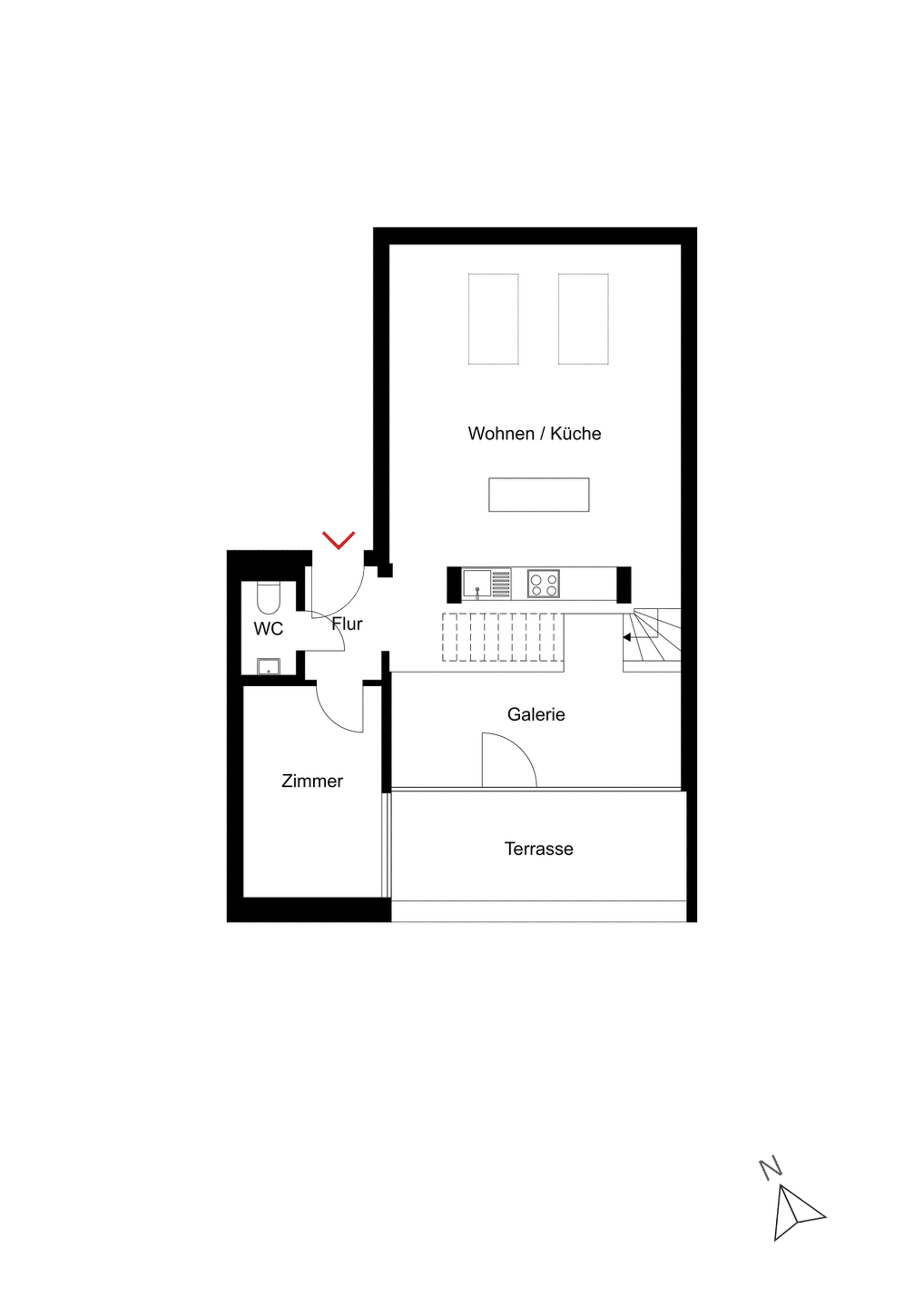 Dachgeschosswohnung in 14469 Potsdam mit 91 m² kaufen