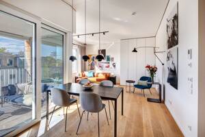 Maxvorstadt: Modernes Penthouse mit Top Ausstattung - Süd-Loggia – 80335 München – Vorschaubild 3