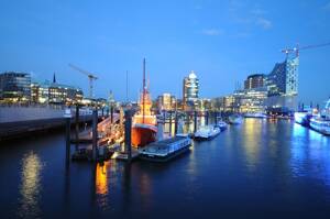 Komfortables Wohnschiff mitten in Hamburg
