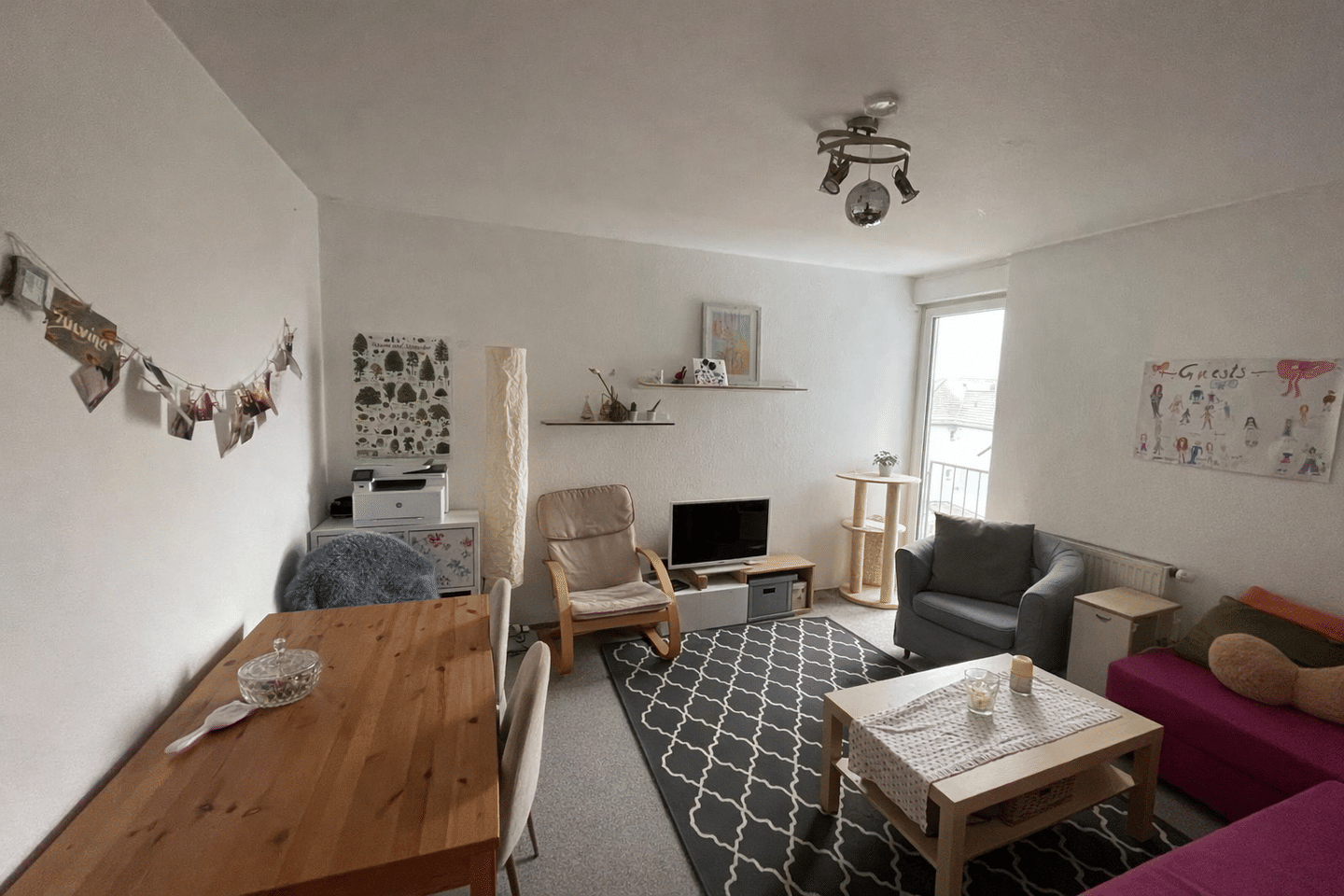 Gut geschnittene, renovierungsbedürftige 4-Zimmer-Maisonette im 4.OG in Nürnberg-Schweinau – Nürnberg – Vorschaubild 2