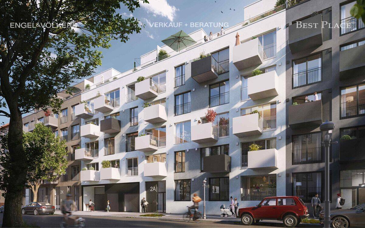 Zuhause in HEY C: 3-Zimmer-Etagenwohnung mit 2 Balkonen und offenem Wohn-Ess-Bereich – Berlin – Vorschaubild 8