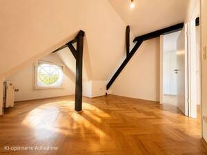 Historischer Charme trifft Loft-Flair: 3-Zimmer-Dachgeschoss mit hohen Decken, Balkon & Sichtbalken – 50937 Köln – Vorschaubild 6