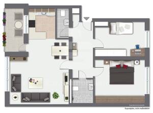 Stilvoll wohnen am Rhein - hochwertig modernisierte 3-Zimmer-Wohnung mit Südloggia und Rheinblick! – 50968 Köln – Vorschaubild 7