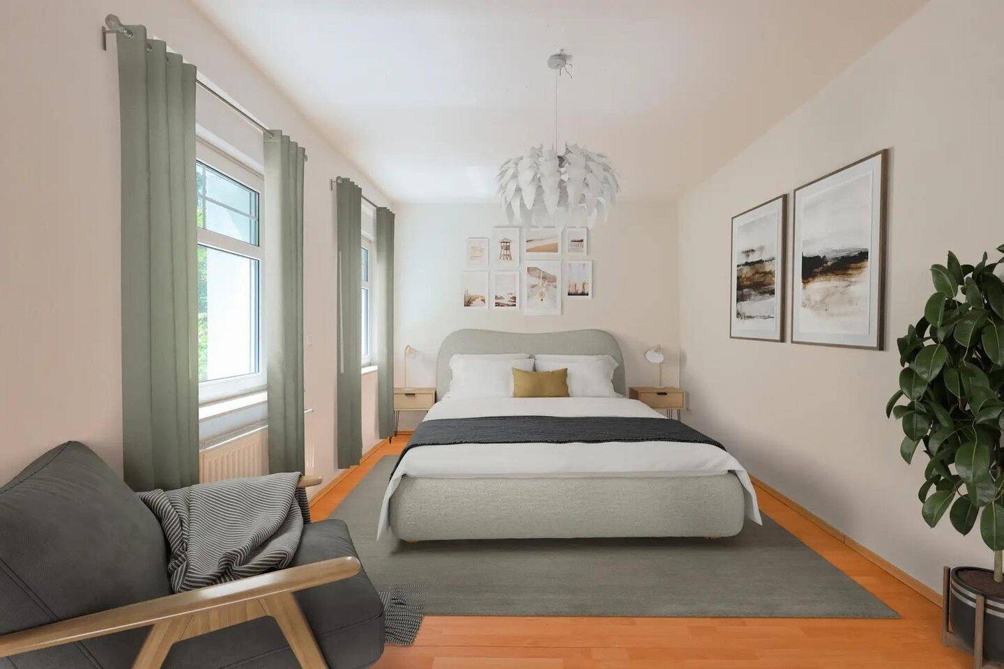 PROVISIONSFREI (Privatverkauf): Große 4-Zimmer-Wohnung in historischen Villa am Naturschutzgebiet – Berlin – Vorschaubild 2