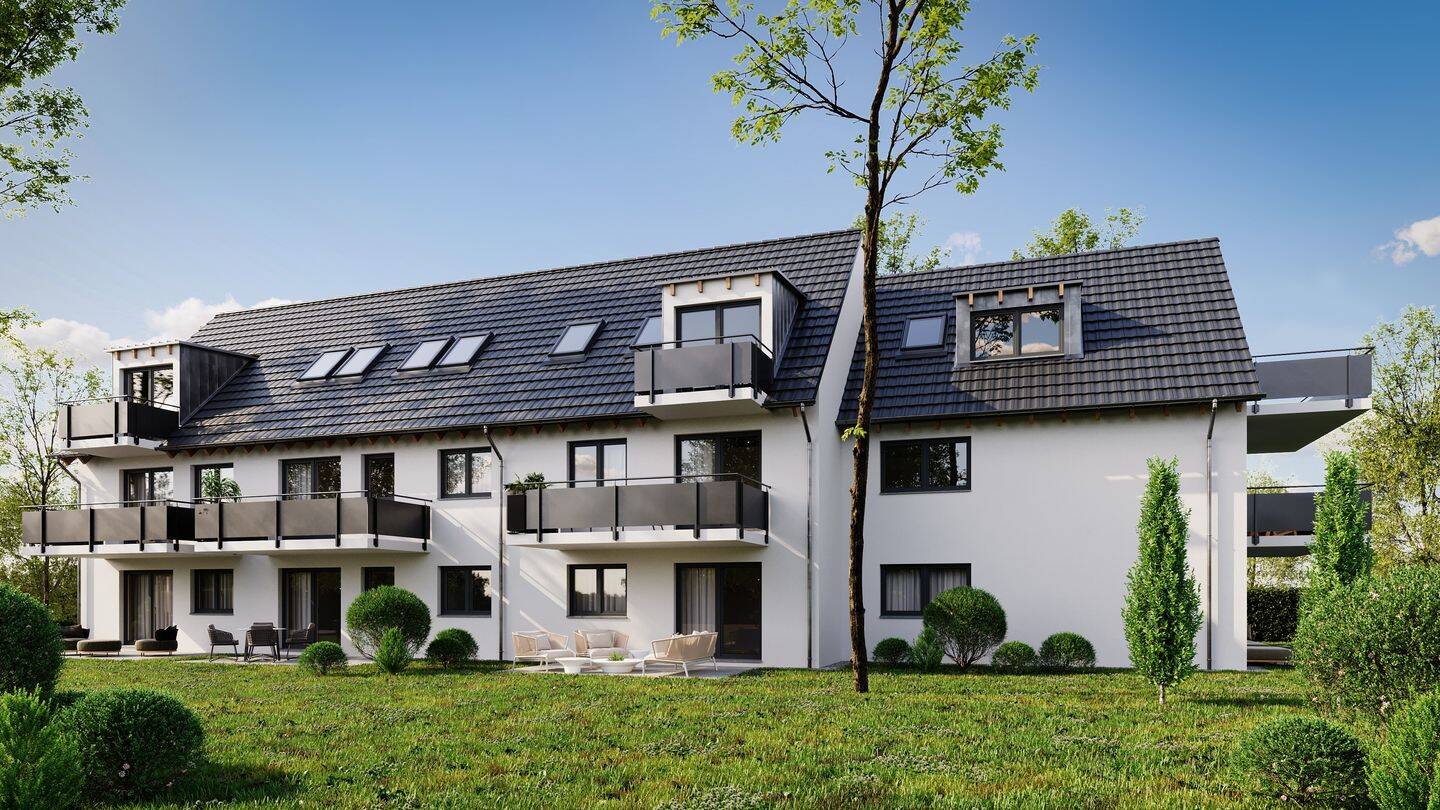 Modernes Neubau-Juwel in Moosach: Exklusive 2-Zimmer-Wohnung mit Balkon – München – Vorschaubild 2
