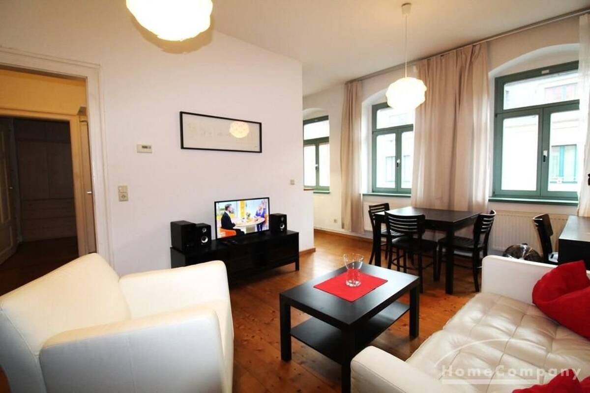 26147 HomeCompany Dresden Möbliert/Furnished 2-Zimmer Apartment in Dresden-Neustadt max. 1 Person – 1099 Dresden – Bild 1 von 8