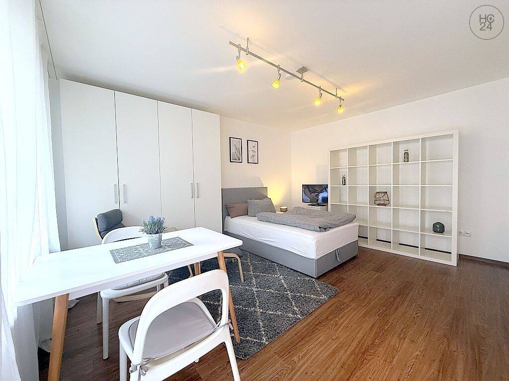 Modern möbliertes 1-Zimmer Apartment mit Balkon im ruhigen Nürnberg/-Zerzabelshof – Nürnberg – Vorschaubild 2