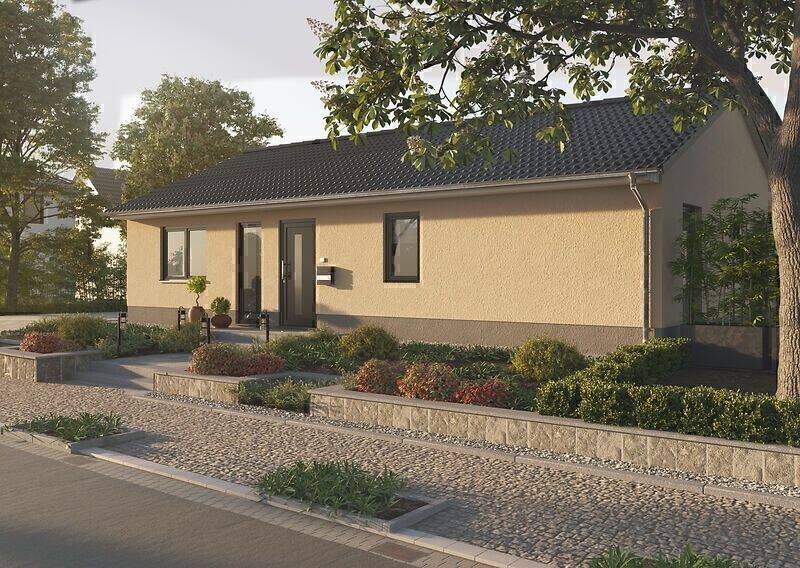 Bungalow 100 massiv gebaut, Preis inkl. Grundstück – Bennhausen – Vorschaubild 2