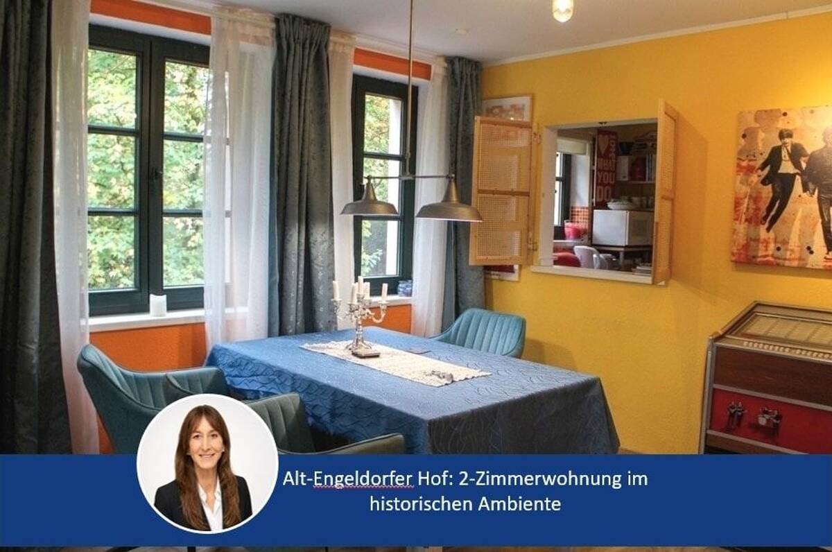 Alt-Engeldorfer Hof: 2-Zimmerwohnung im historischen Ambiente – 50997 Köln – Bild 1 von 9