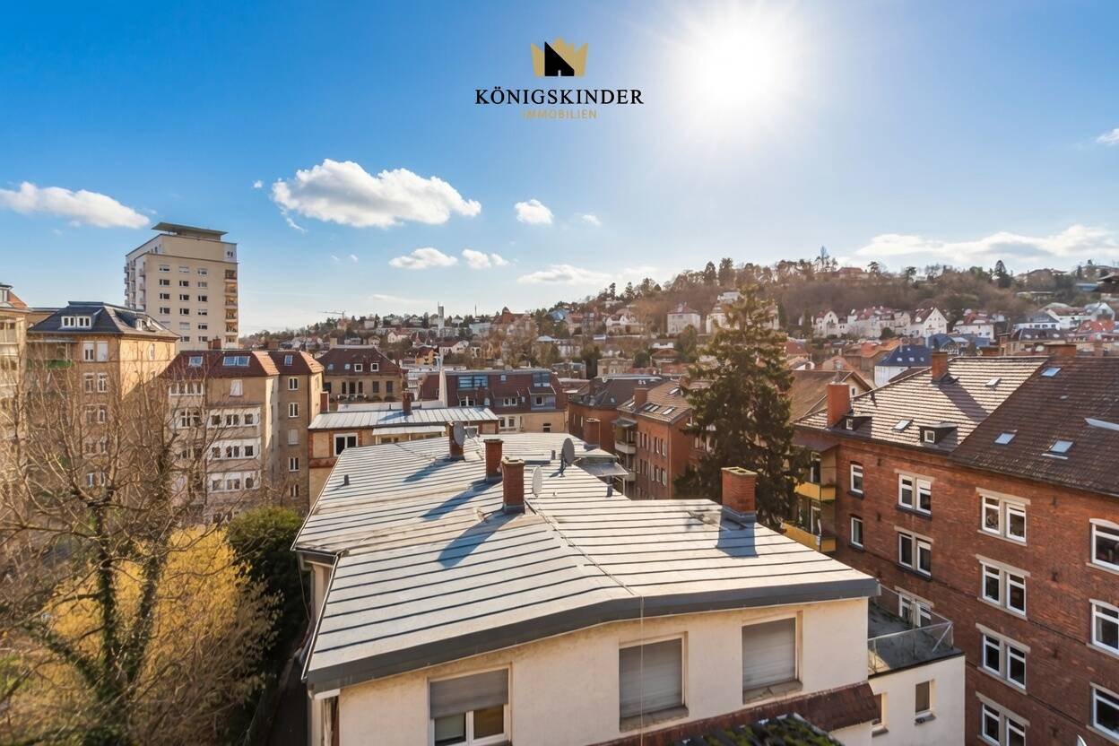 ** Über den Dächern von Stuttgart - Stilvoller Altbau im Herzen der Stadt **