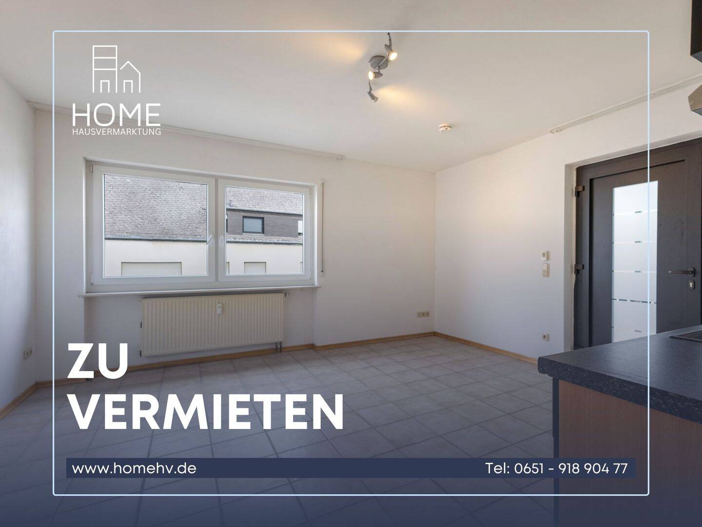Trier-Irsch: 2 ZKB-Wohnung mit ca. 50 m² WFL, Balkon, Einbauküche und eigenem Gartenanteil