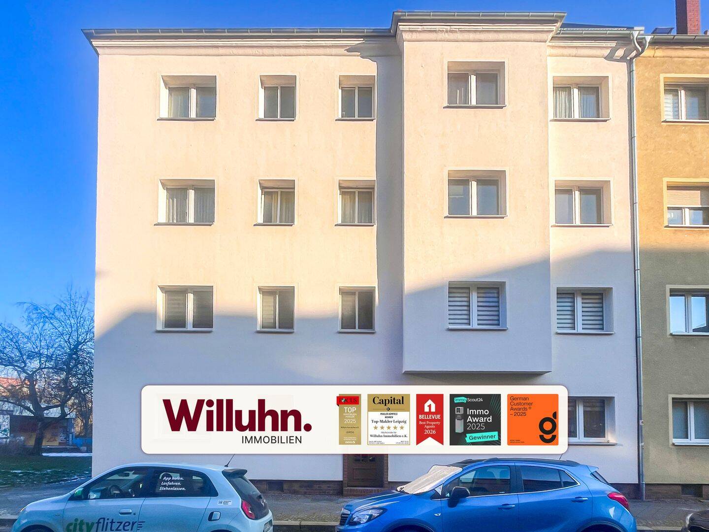 Frisch renovierte 2-Raum-Wohnung in ruhiger Lage