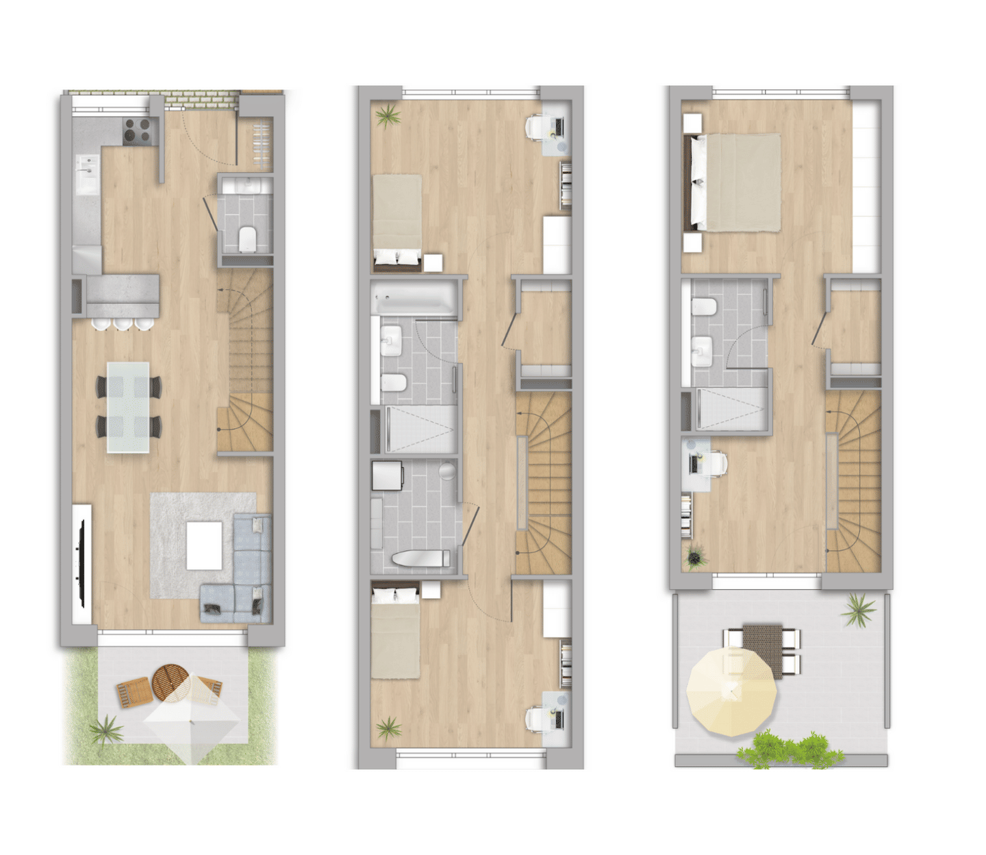 Herrliches 5-Zimmer-Reihenhaus mit Terrasse u. Garten! – Winterbach – Vorschaubild 4