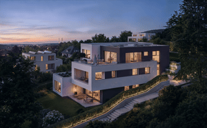 NEO4: NEUBAU Wohnung mit Dachterrasse und Blick auf den Pfühlpark