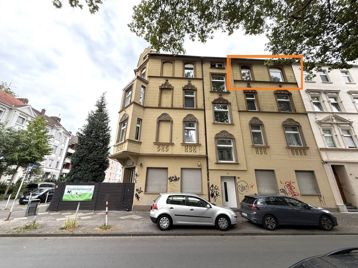 Frisch renovierte 2-Zimmer-Wohnung mit Wohnküche in Dortmund Innenstadt-Nord | nähe des Hoeschparks – 44145 Dortmund – Bild 1 von 7