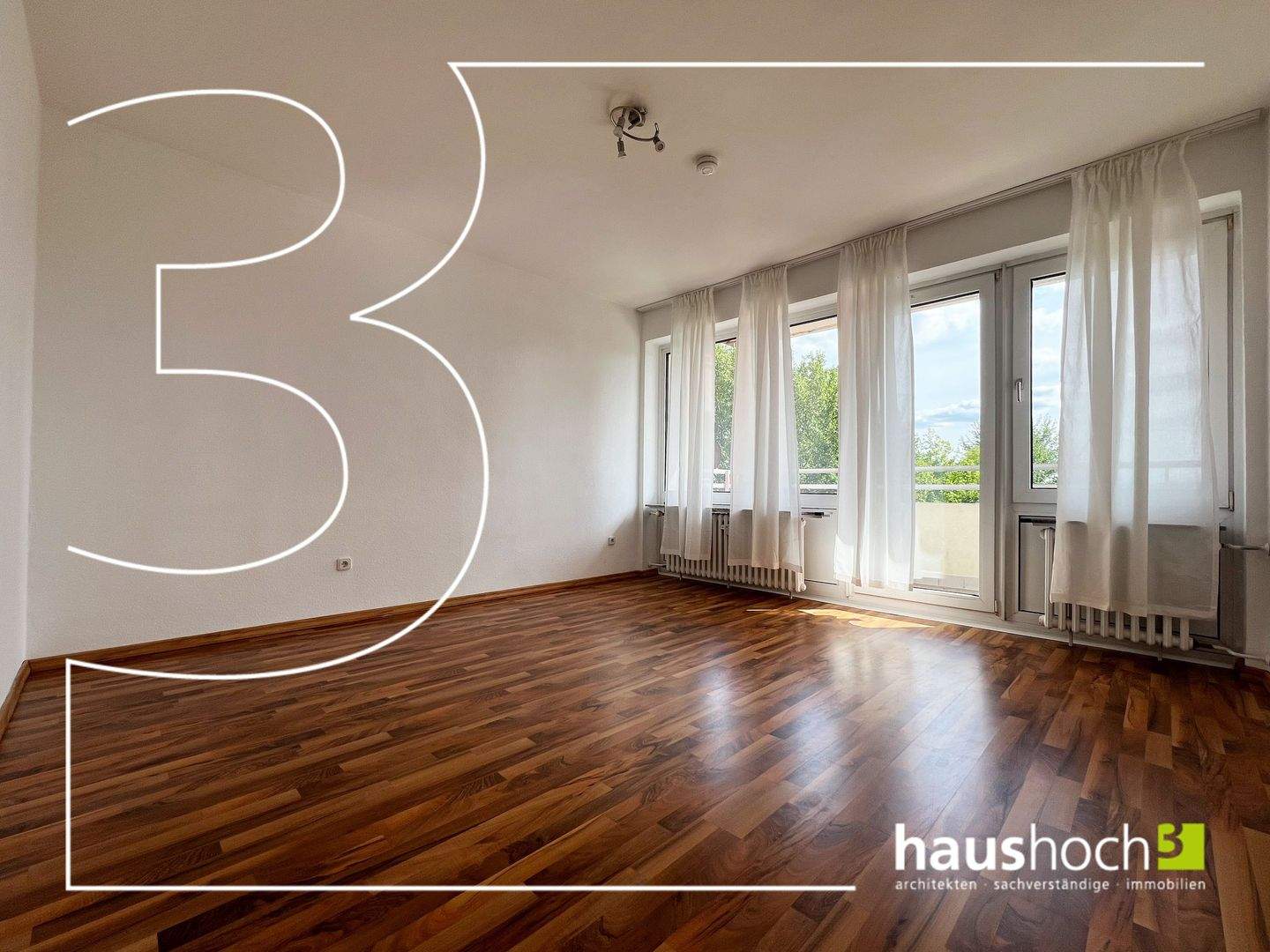 Helle 2-Zimmer-Wohnung mit zwei Balkonen in zentraler Lage von Münster-Coerde – Münster – Bild 1 von 9