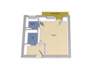IMMOBERLIN.DE - Ersteinzug nach Kernsanierung! Helle Wohnung mit Westbalkon & Garten – 12249 Berlin – Vorschaubild 8