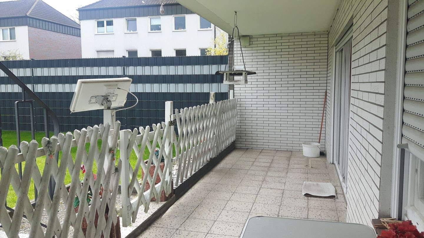 Ruhige Souterrain Wohnung mit Terrasse am Kölnischen Wald.