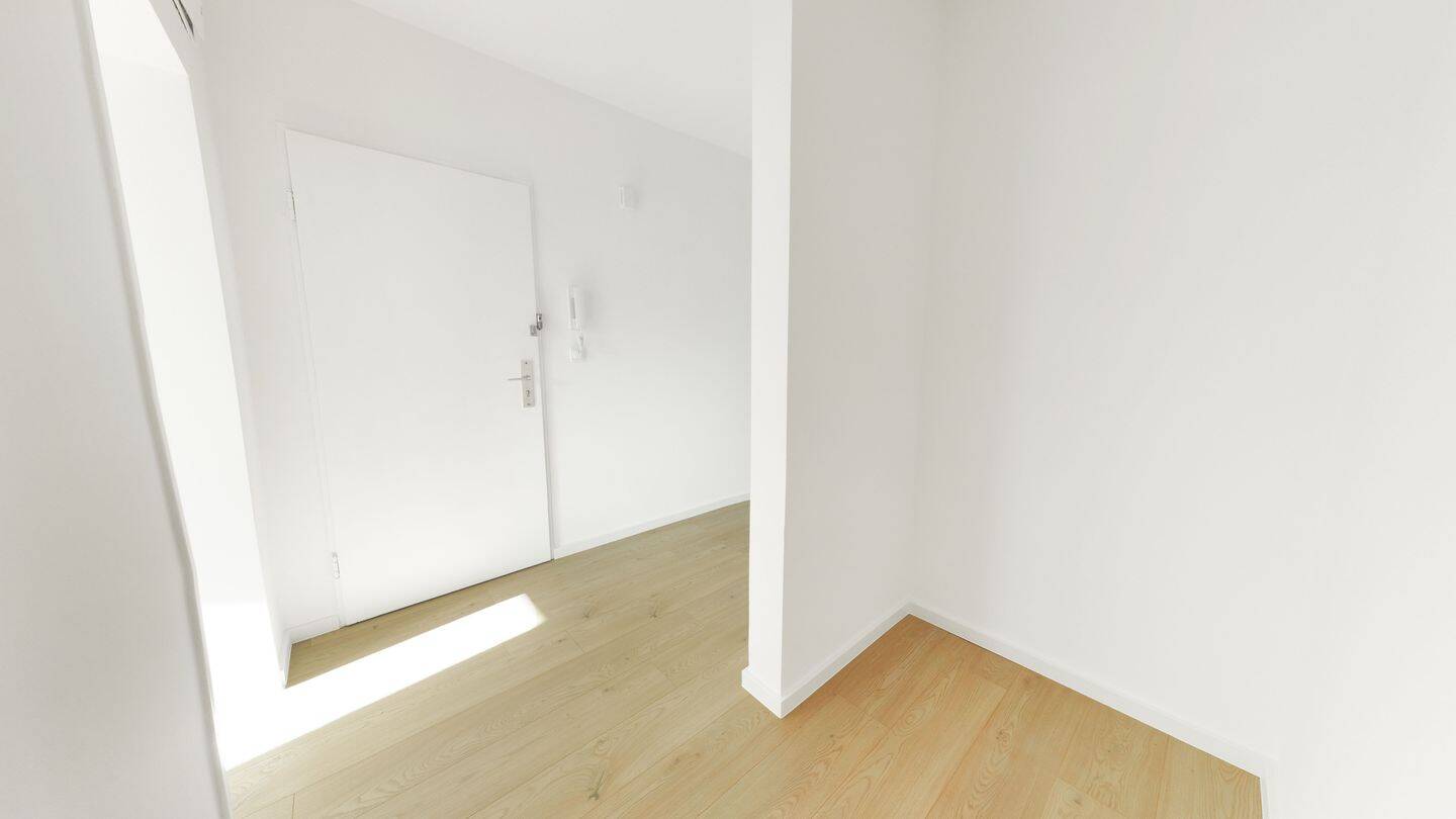 Stadtwohnung in Fesenfeld: Modernisierte 3-Zimmer-Wohnung mit Balkon ins Grüne Energieklasse C – Bremen – Vorschaubild 3