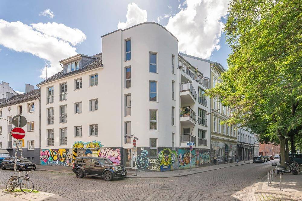 Eigentumswohnung mit Fahrstuhl und Balkon in St. Pauli