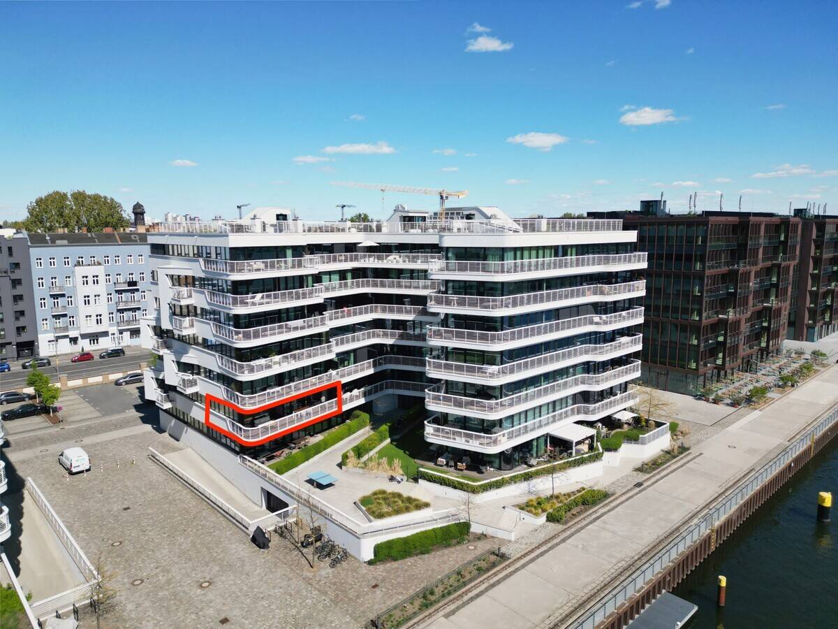 Direkter Spreeblick- Exklusive, bezugsfreie 4-Zimmer-Wohnung im WAVE Berlin – Berlin – Vorschaubild 3