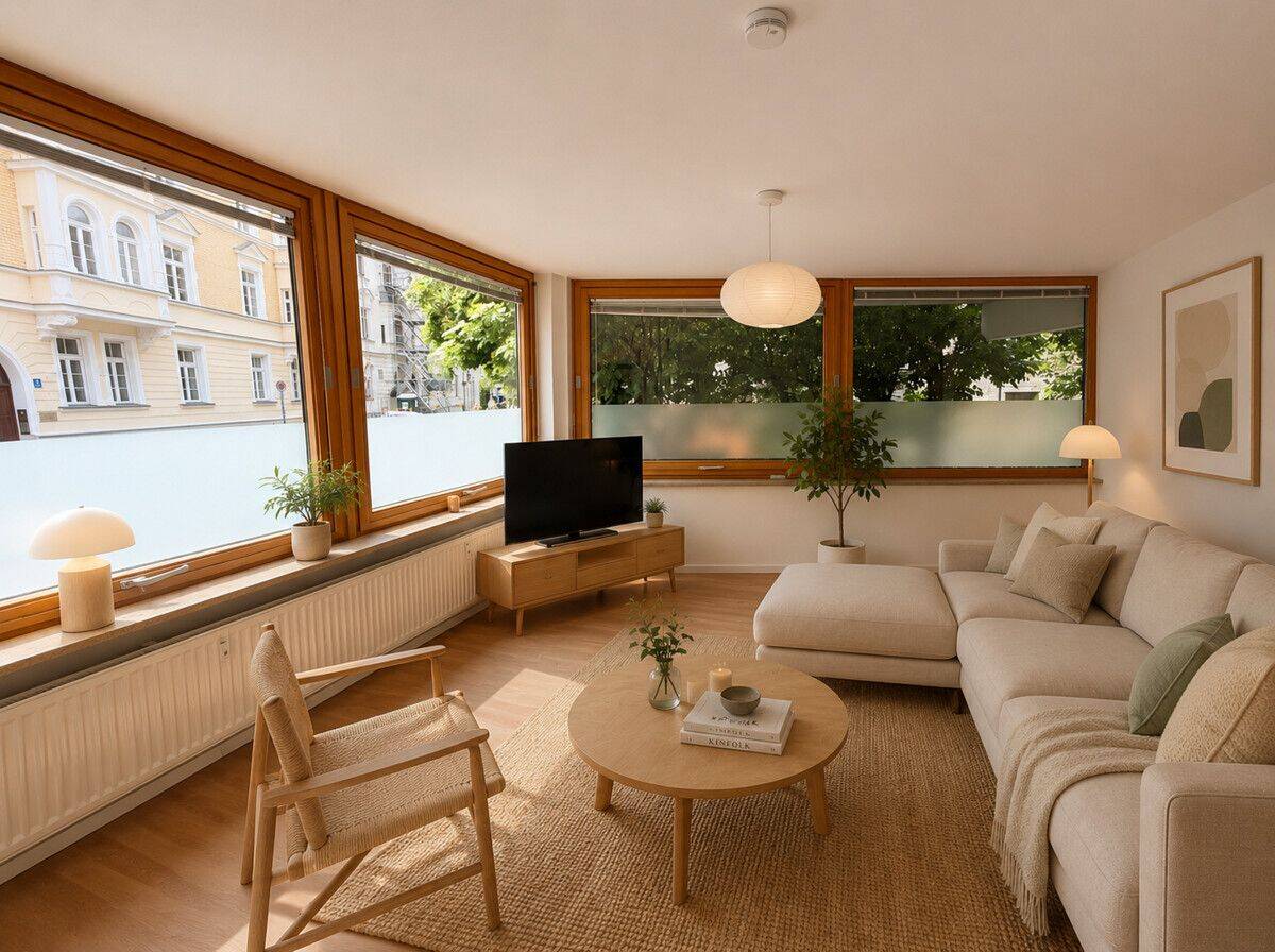 Am St.Anna-Platz: Sanierte und helle 1,5-Zimmer-Wohnung – München – Bild 1 von 8