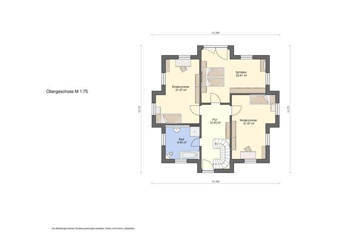 Einfamilienhaus mit Grundstück im Paketpreis in Königsslutter a. Elm – Königslutter am Elm – Vorschaubild 6